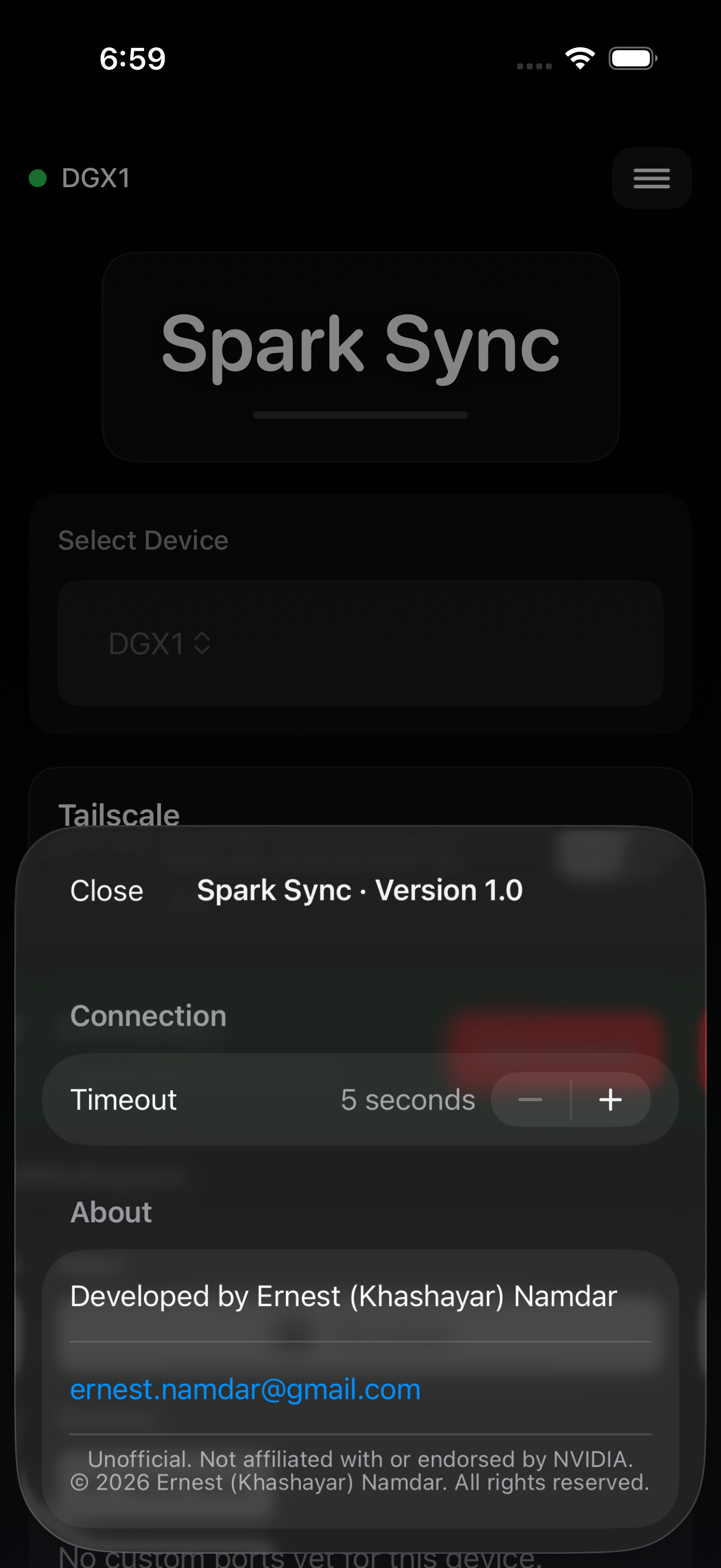 SparkSync Mobile screenshot Simulator Screenshot - iPhone 17 Pro - 2026-01-30 at 06.59.20.png